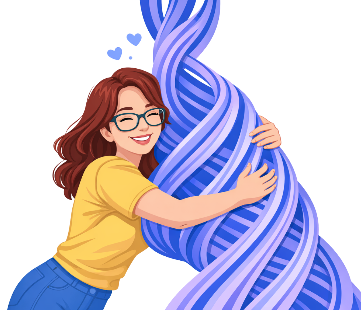 Mimi embracing the RxUtility data strand